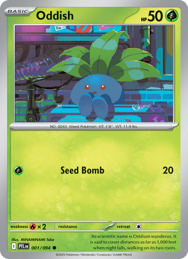 Oddish - Phantasmal Flames 001/94