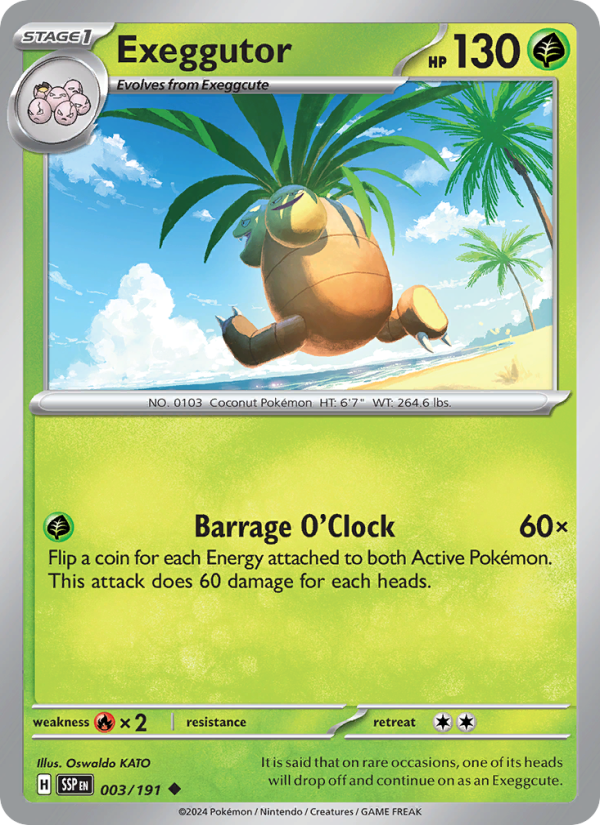 Exeggutor - Surging Sparks 003/191