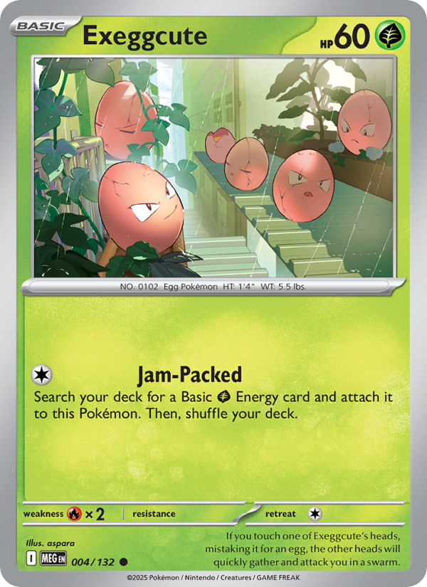 Exeggcute - Mega Evolution 004/132
