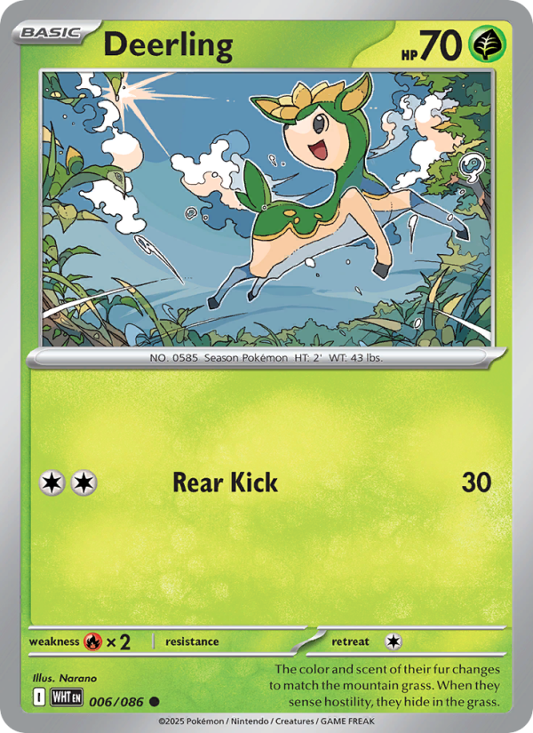 Deerling - White Flare 006/86