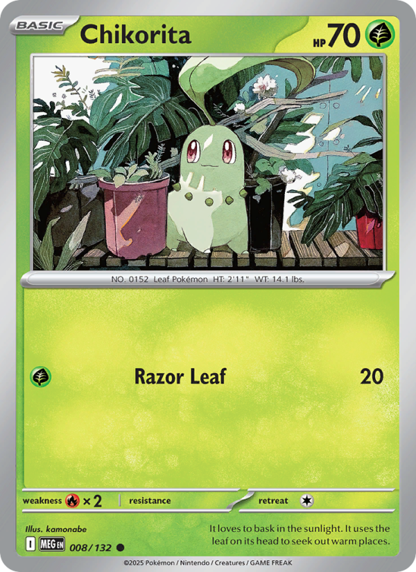 Chikorita - Mega Evolution 008/132