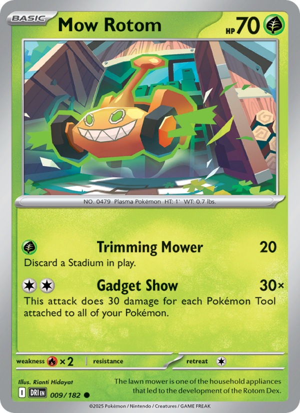 Mow Rotom - Destined Rivals 009/182