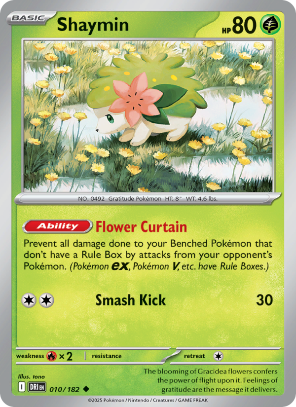 Shaymin - Destined Rivals 010/182