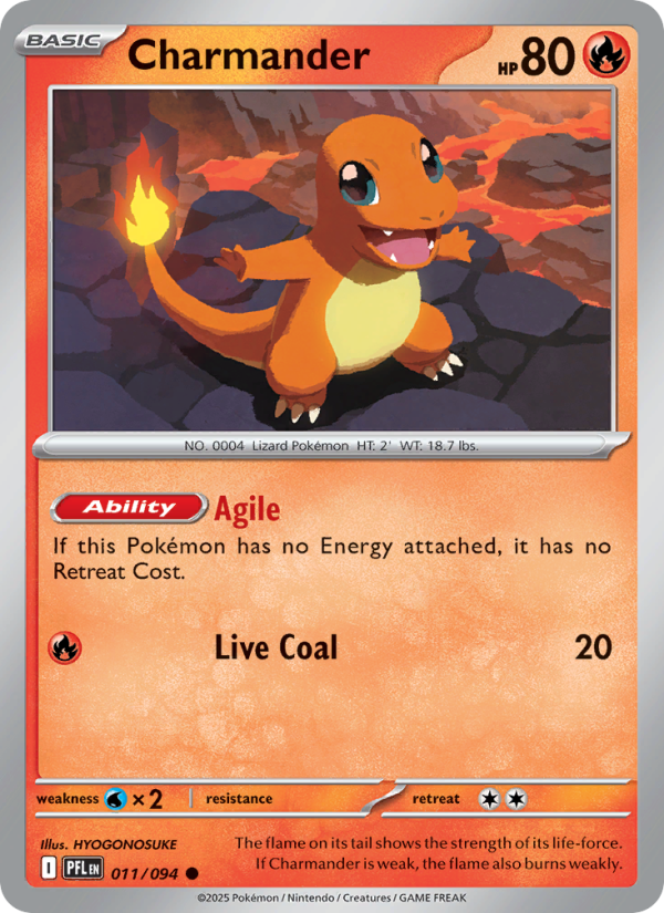Charmander - Phantasmal Flames 011/94