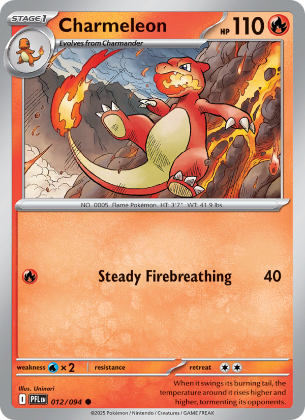 Charmeleon - Phantasmal Flames 012/94