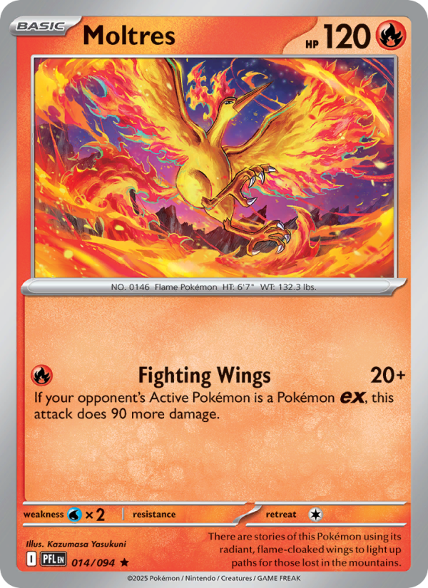 Moltres - Phantasmal Flames 014/94