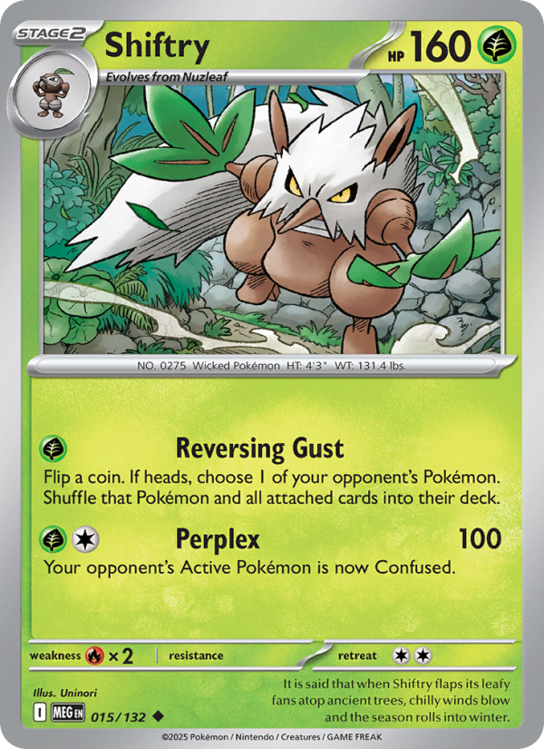 Shiftry - Mega Evolution 015/132