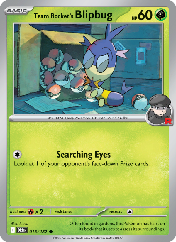 Team Rocket's Blipbug - Destined Rivals 015/182