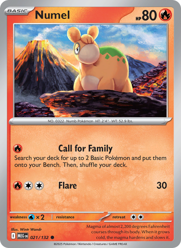 Numel - Mega Evolution 021/132