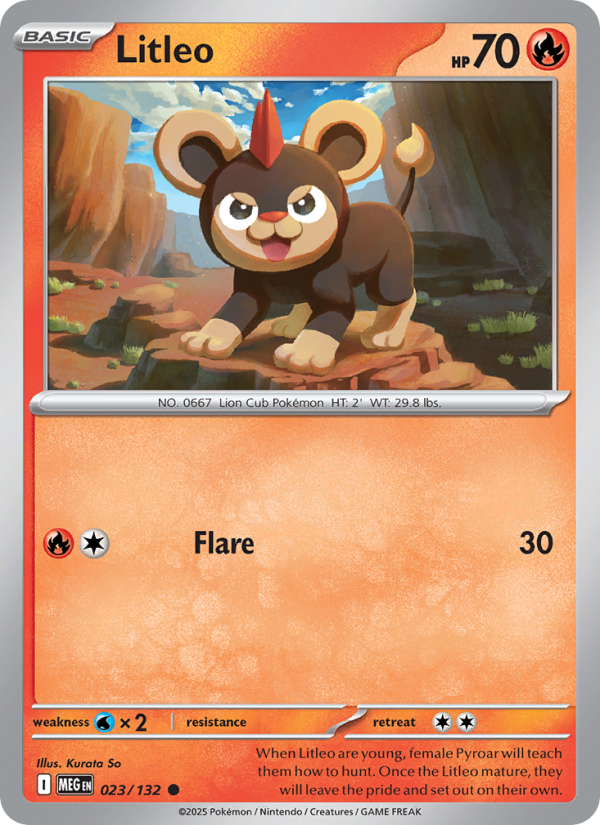 Litleo - Mega Evolution 023/132