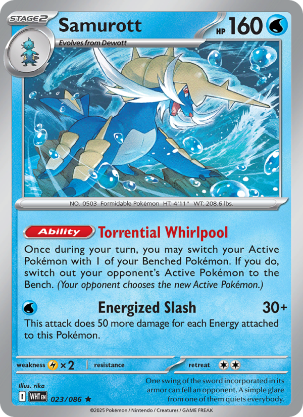 Samurott - White Flare 023/86