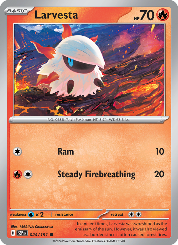 Larvesta - Surging Sparks 024/191