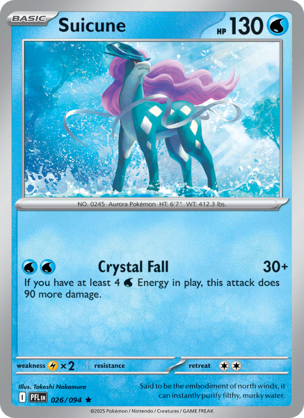 Suicune - Phantasmal Flames 026/94