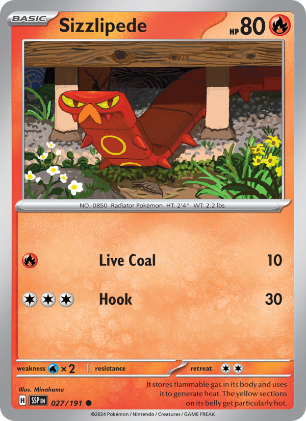 Sizzlipede - Surging Sparks 027/191