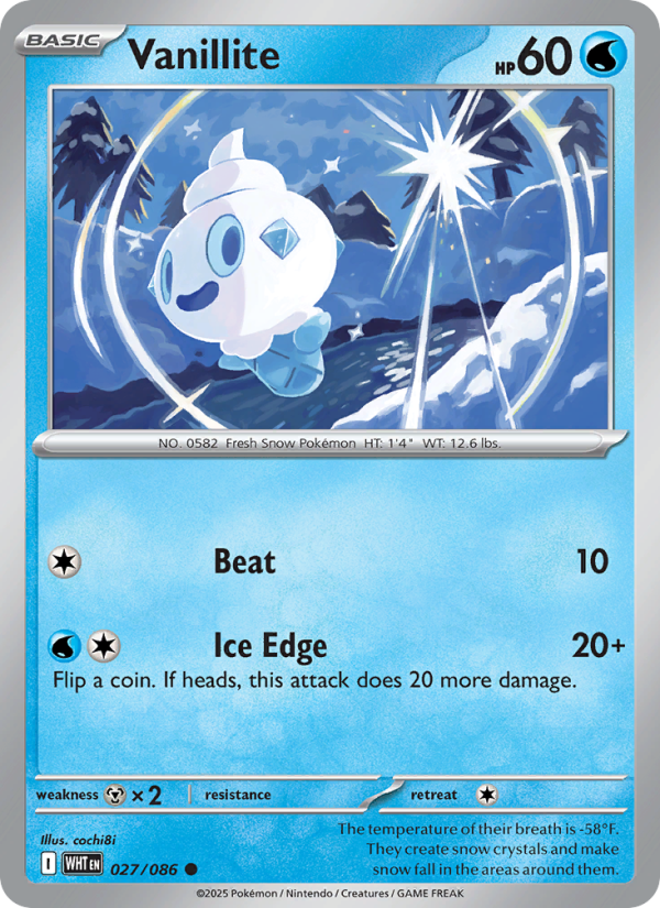 Vanillite - White Flare 027/86