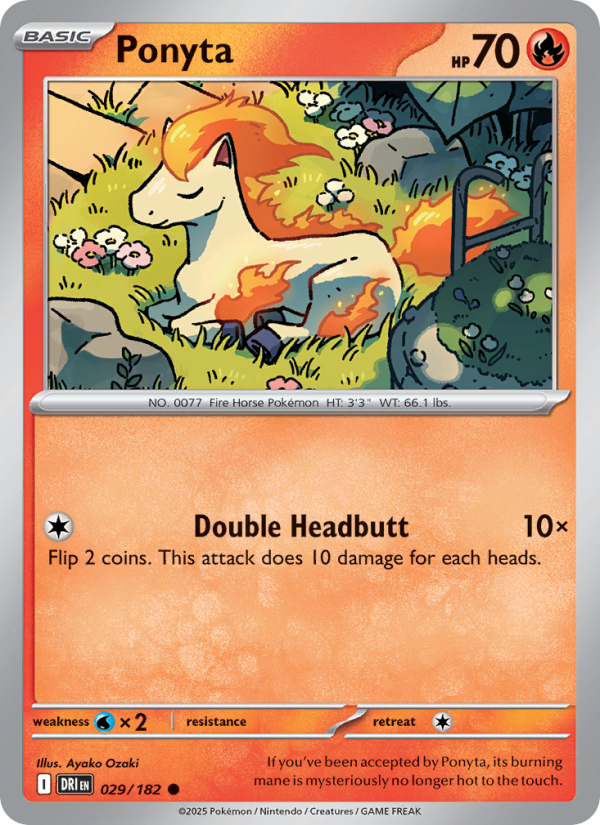 Ponyta - Destined Rivals 029/182