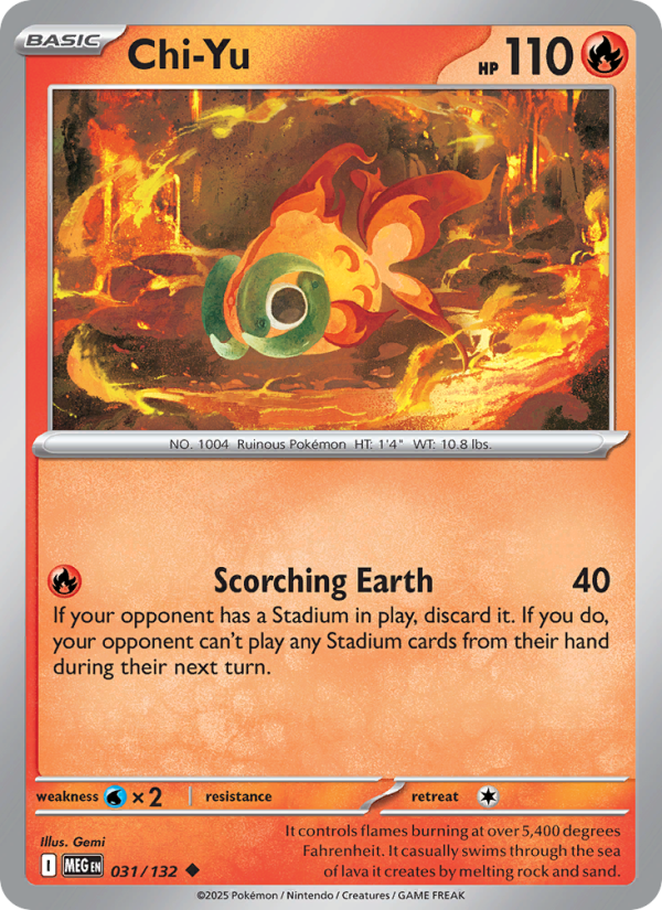 Chi-Yu - Mega Evolution 031/132