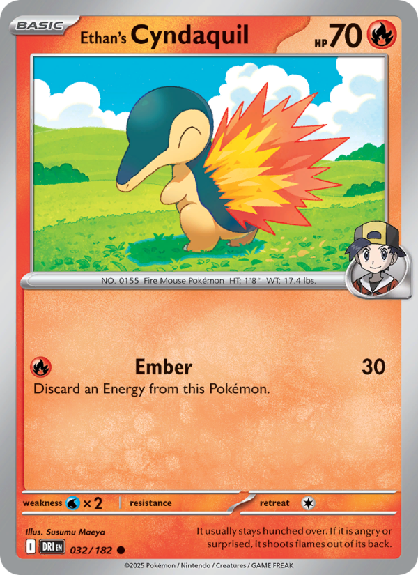Ethan's Cyndaquil - Destined Rivals 032/182