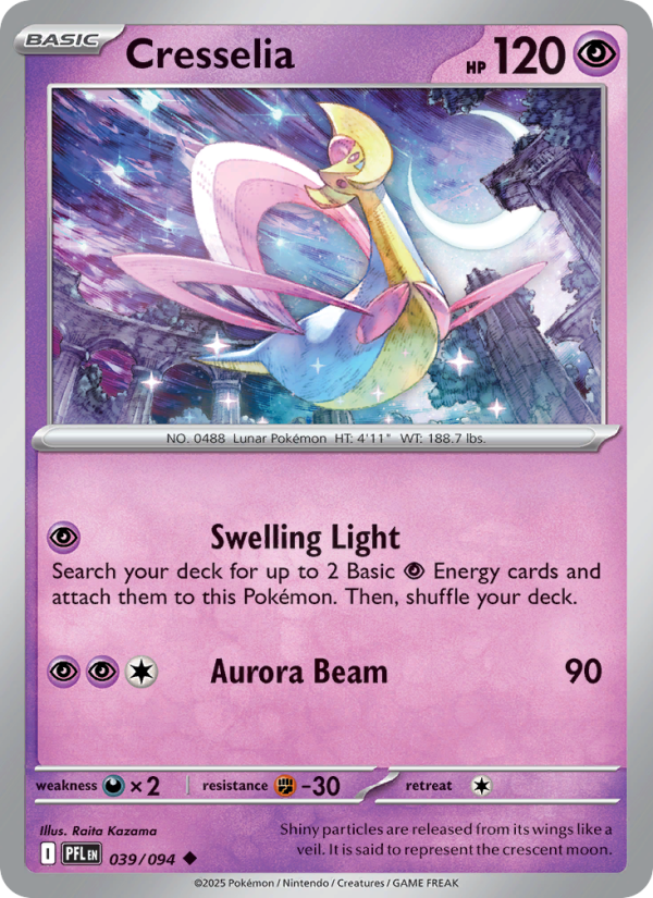 Cresselia - Phantasmal Flames 039/94