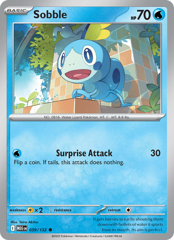 Sobble - Mega Evolution 039/132