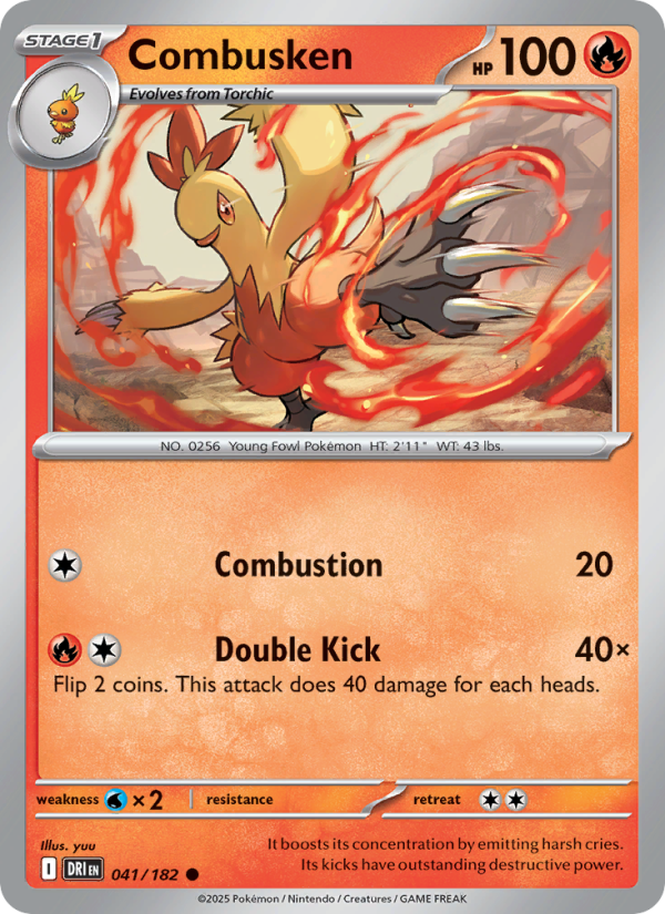 Combusken - Destined Rivals 041/182
