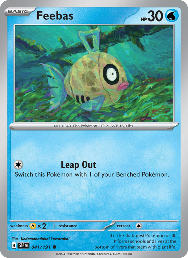 Feebas - Surging Sparks 041/191