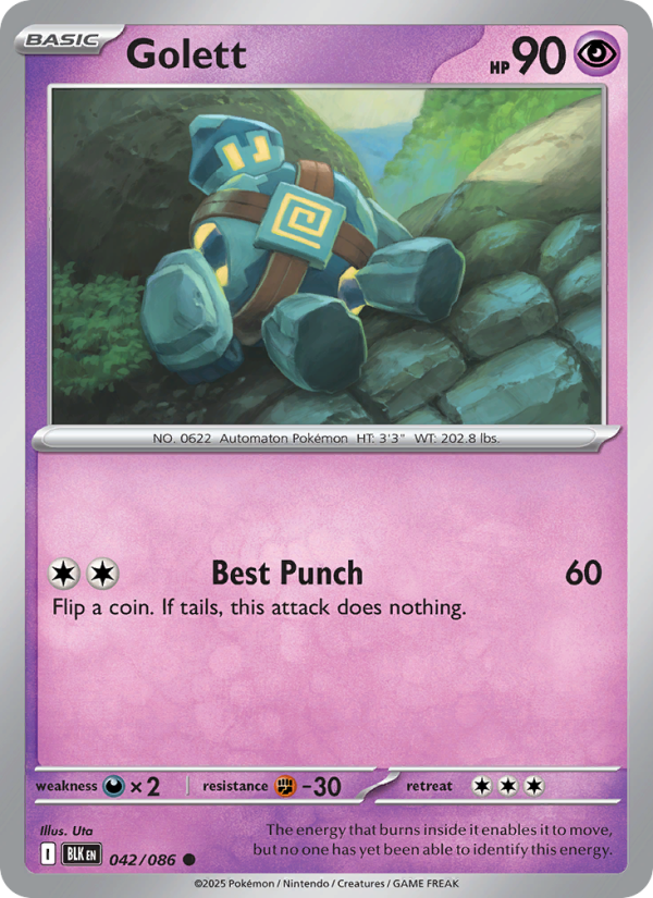Golett - Black Bolt 042/86