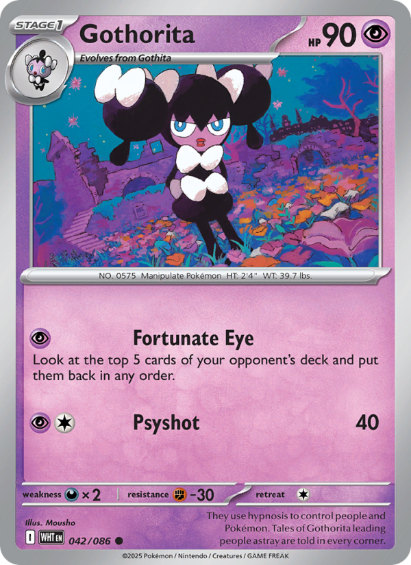 Gothorita - White Flare 042/86