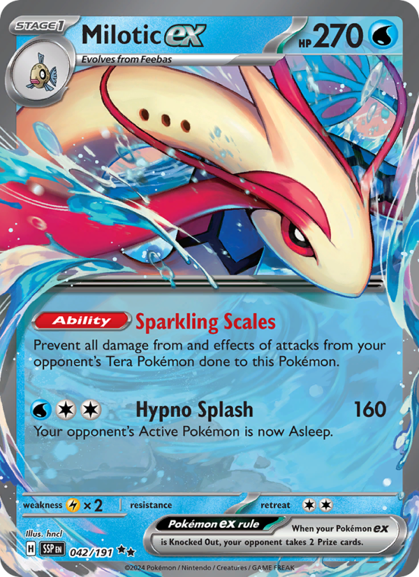 Milotic ex - Surging Sparks 042/191