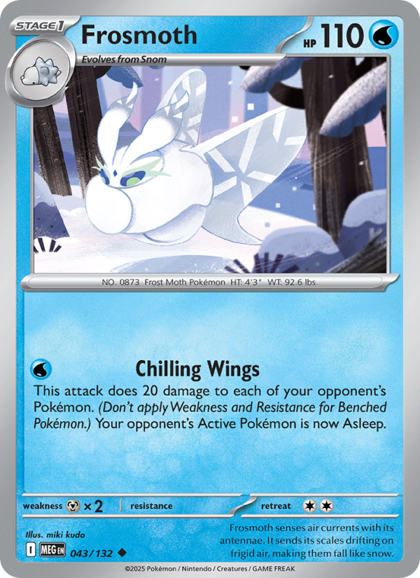 Frosmoth - Mega Evolution 043/132