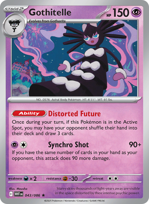 Gothitelle - White Flare 043/86