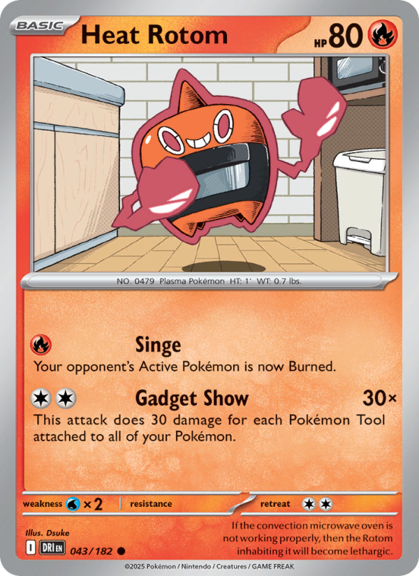Heat Rotom - Destined Rivals 043/182
