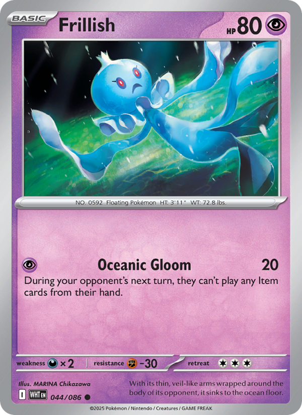 Frillish - White Flare 044/86