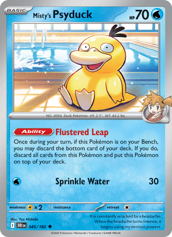 Misty's Psyduck - Destined Rivals 045/182