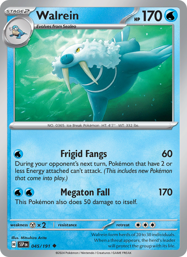 Walrein - Surging Sparks 045/191