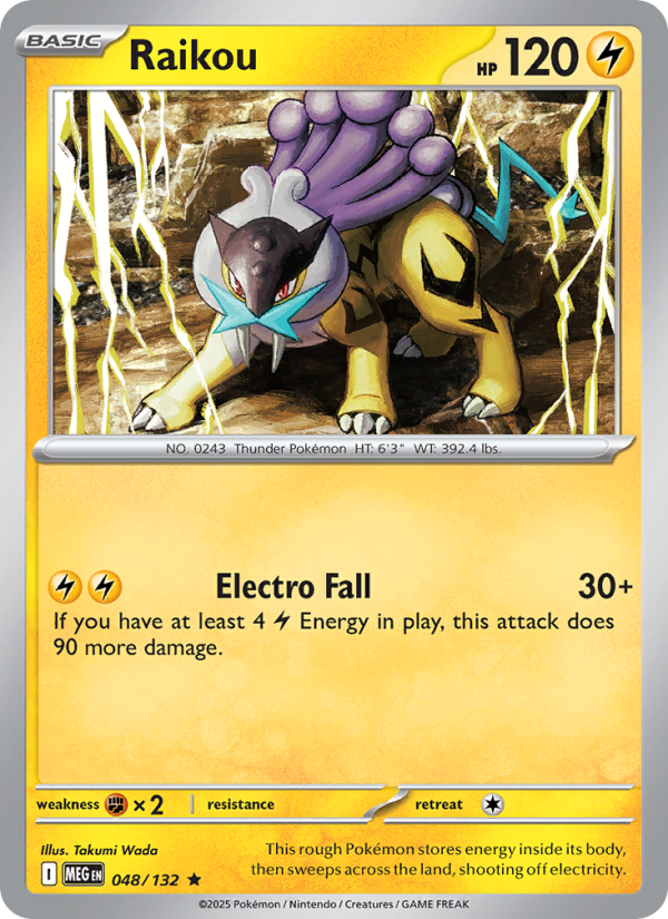 Raikou - Mega Evolution 048/132