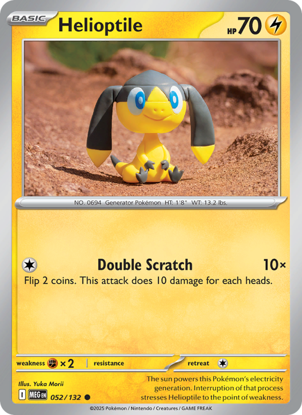 Helioptile - Mega Evolution 052/132