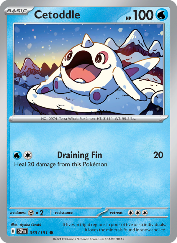 Cetoddle - Surging Sparks 053/191