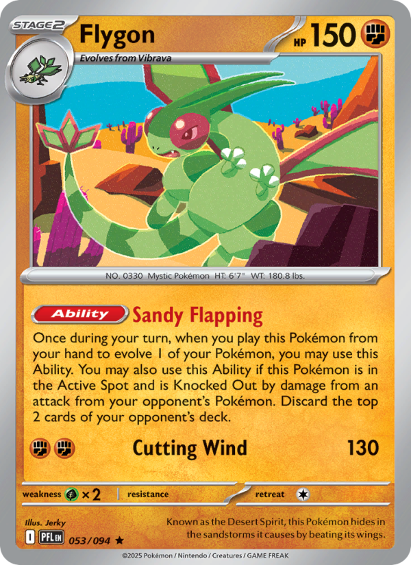 Flygon - Phantasmal Flames 053/94