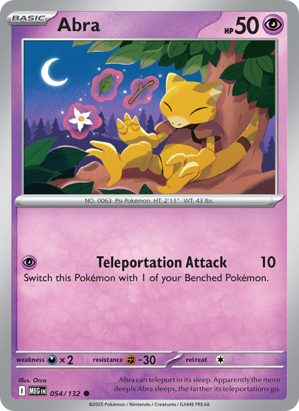 Abra - Mega Evolution 054/132