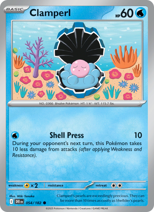 Clamperl - Destined Rivals 054/182