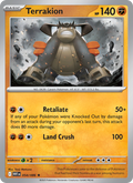 Terrakion - White Flare 054/86