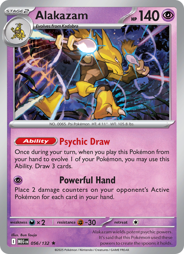 Alakazam - Mega Evolution 056/132
