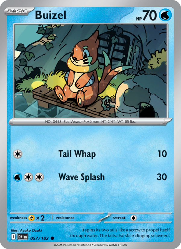 Buizel - Destined Rivals 057/182