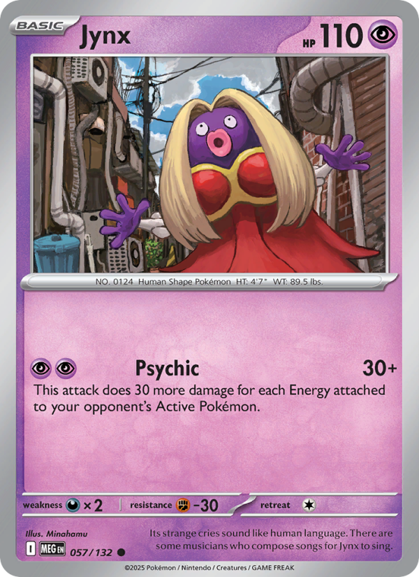 Jynx - Mega Evolution 057/132