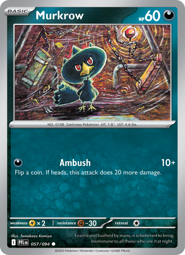 Murkrow - Phantasmal Flames 057/94