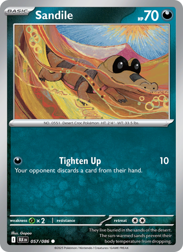 Sandile - Black Bolt 057/86