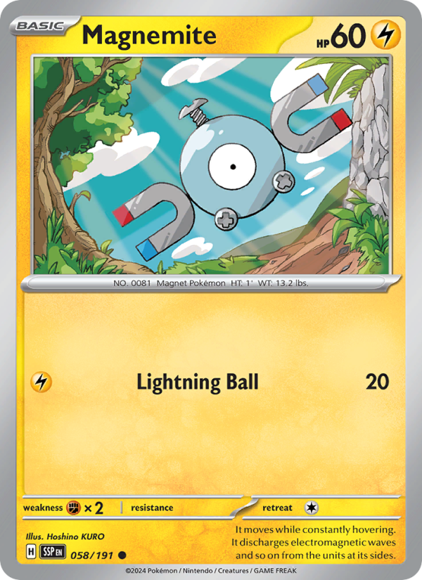 Magnemite - Surging Sparks 058/191