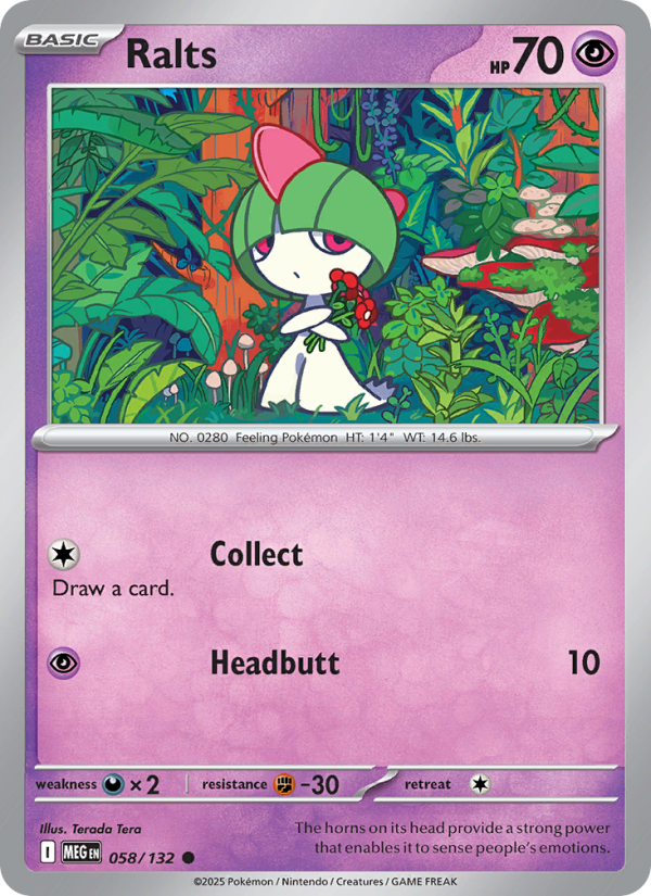 Ralts - Mega Evolution 058/132