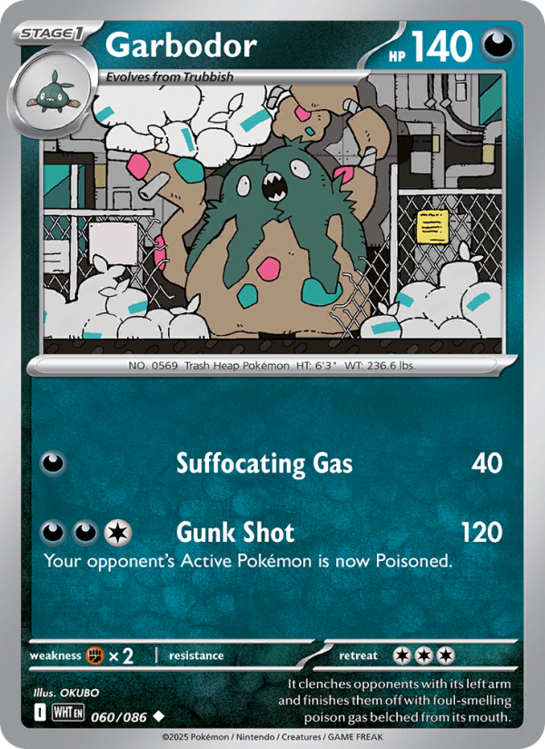 Garbodor - White Flare 060/86